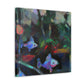 "Neon Tetra Glistening" - Canvas