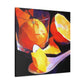 "Oranges in Impressionism" - Canvas