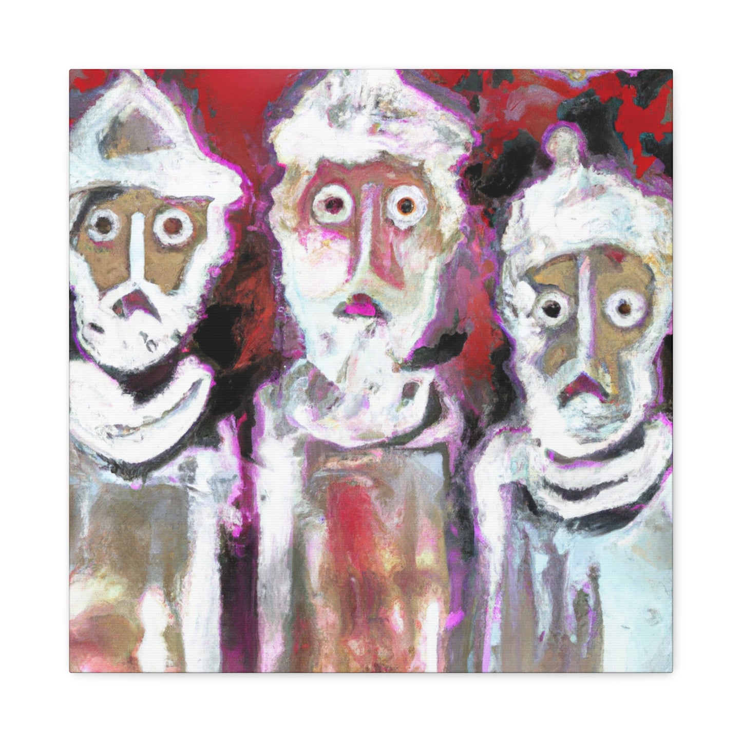 "The Three Magi Visit" - Canvas