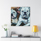 "American Bulldog Expressionism" - Canvas