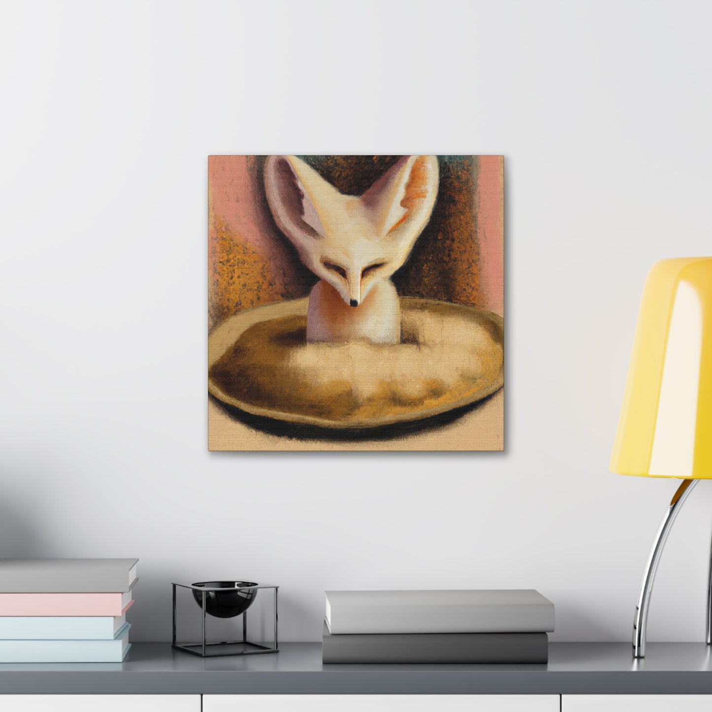 Fennec Fox Dreamscape - Canvas