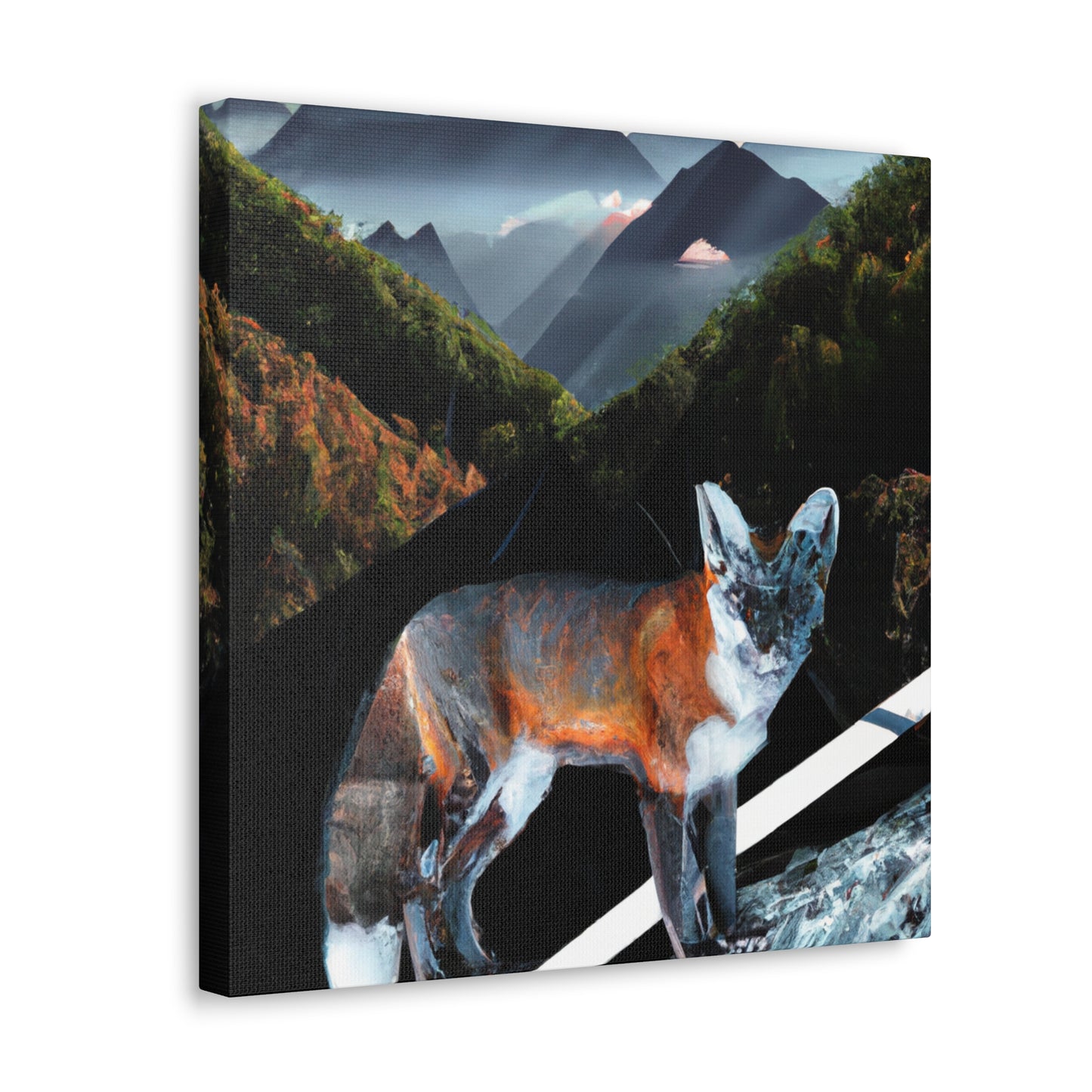 Fox in the Wild - Canvas