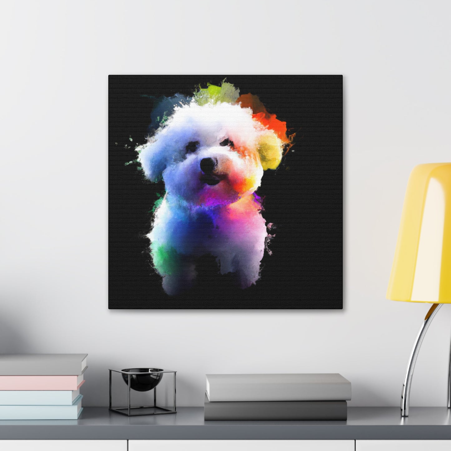 "Proud Bichon Frise" - Canvas