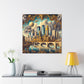 "Enigmatic Minneapolis Dreamscape" - Canvas