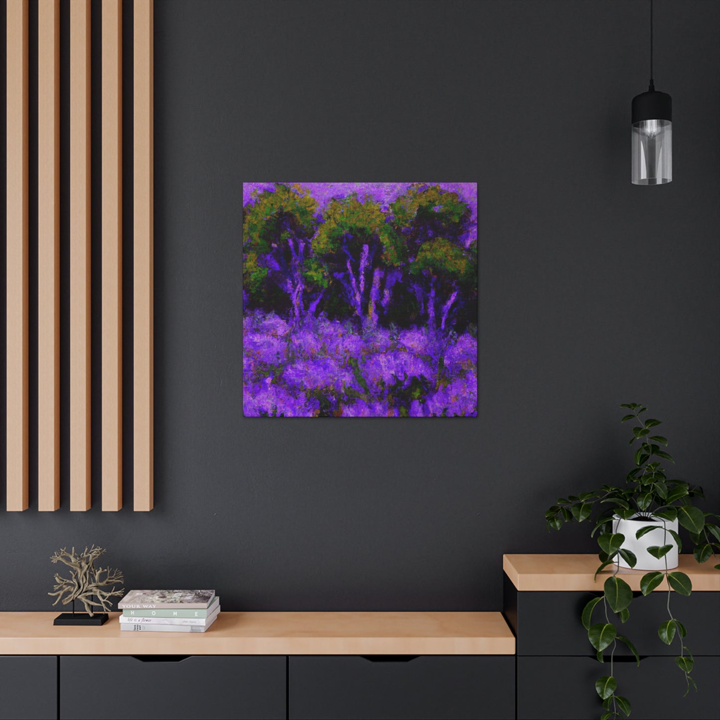 Lavender Impressionist Dream - Canvas