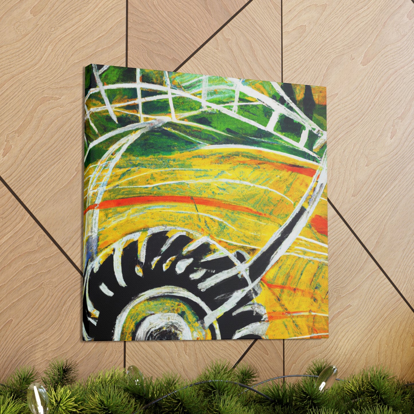 "Reaping Farmland Bounty" - Canvas