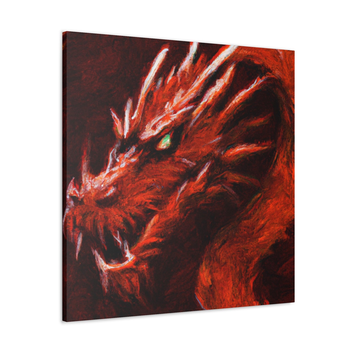 "Dragon's Majestic Majesty" - Canvas