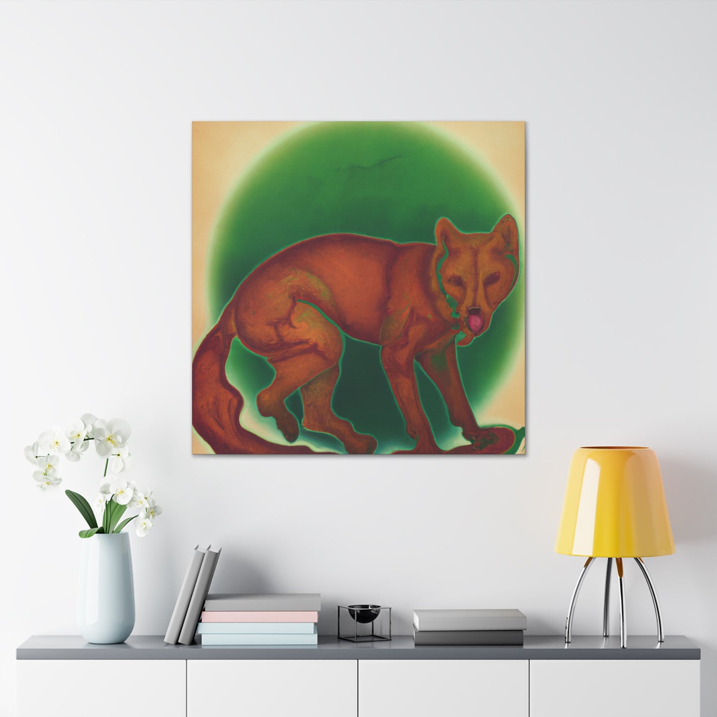 "The Majestic Dhole" - Canvas