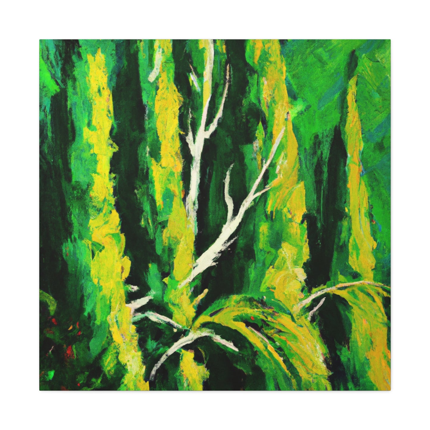 "Cypress on Canvas" - Canvas