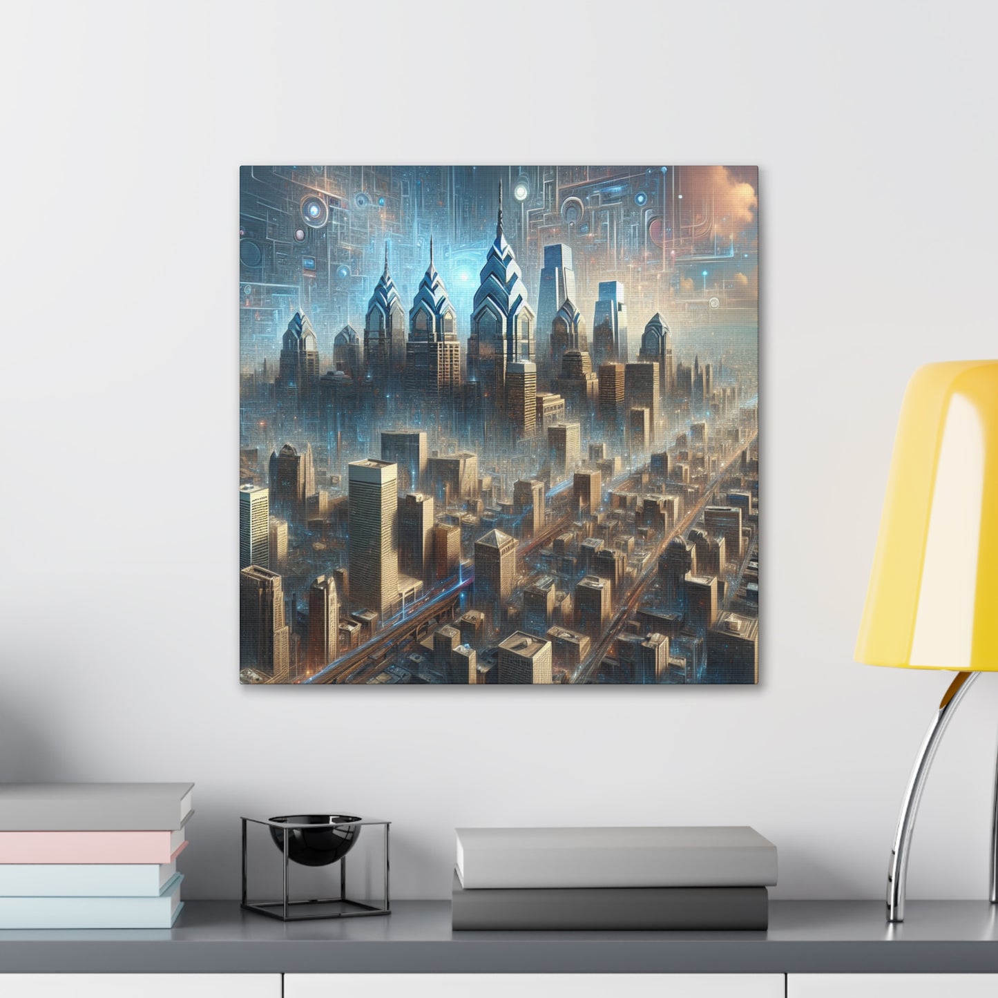 "City of Steel Dreams" - Canvas