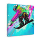 Snowboard Winter Bliss - Canvas