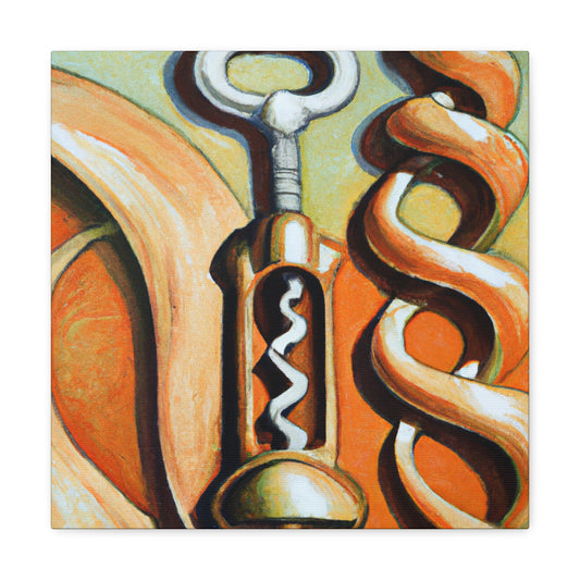 "Corkscrew: An Artwork" - Canvas