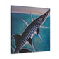 "Barracuda's Art Deco". - Canvas