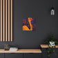 Regal Ostrich Display - Canvas