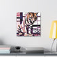 Tasmanian Tiger Roars - Canvas