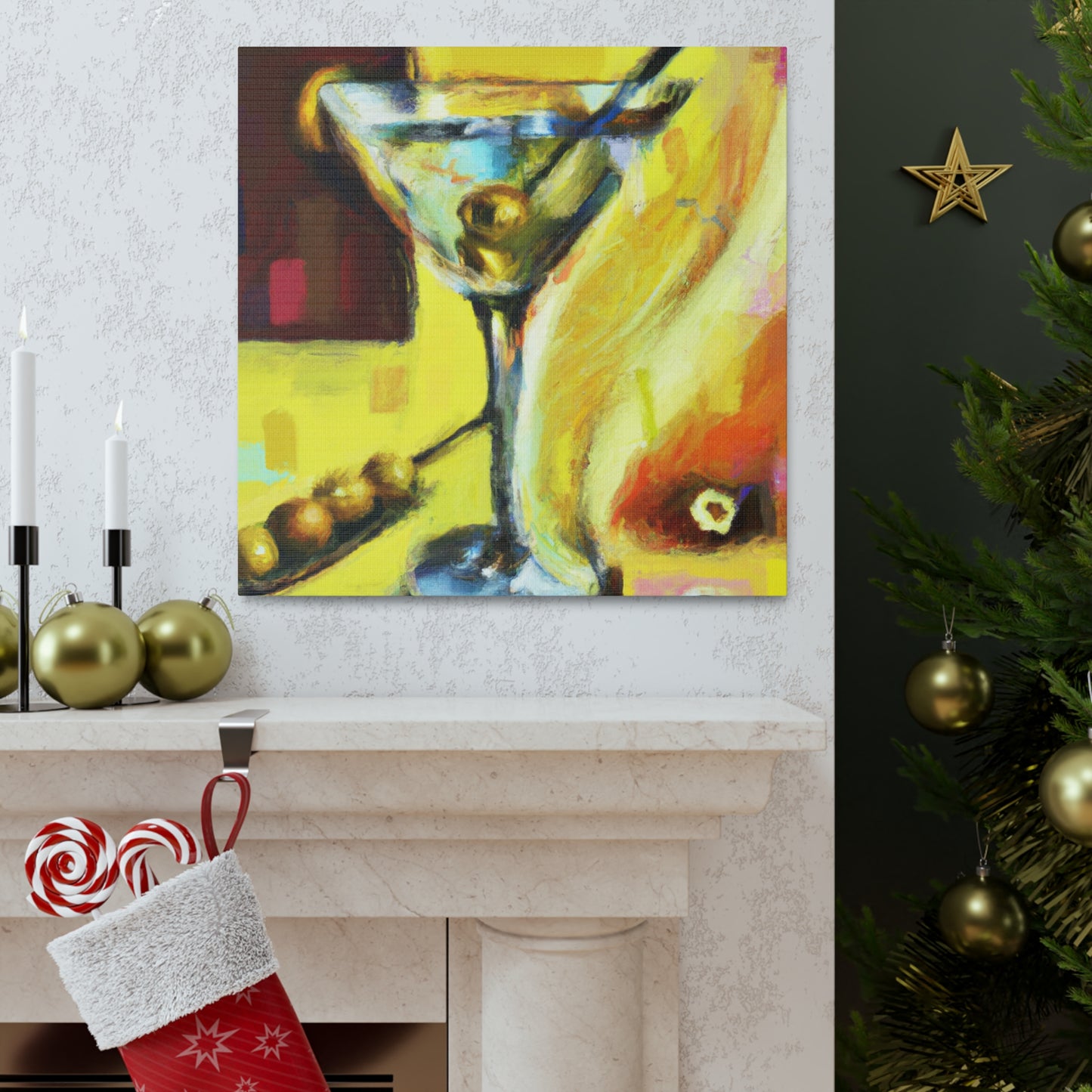 Martini: Impressionist Dream - Canvas