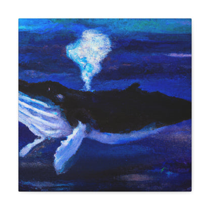 "Whale From Beyond Dreams" - Canvas