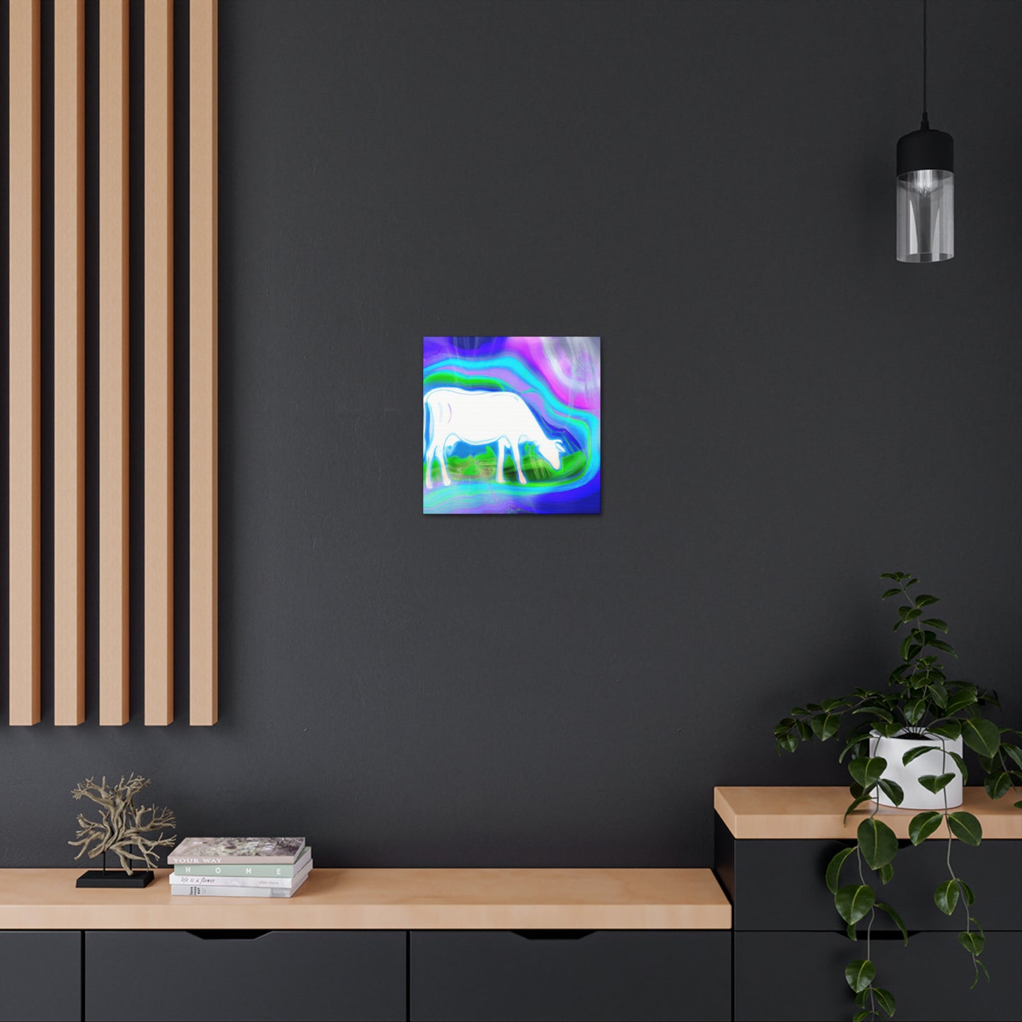 "Majestic Milk Cow Velvet" - Canvas