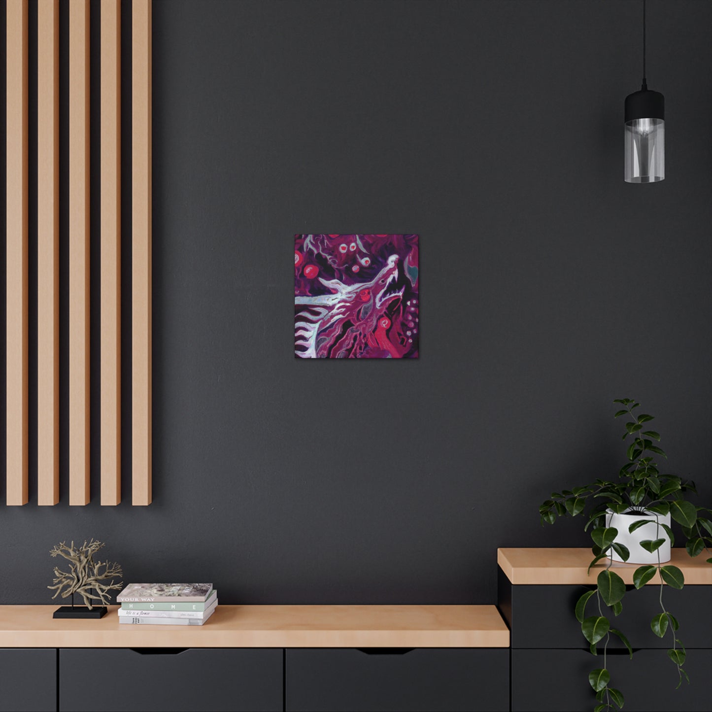 Dragon Fire Roar Fury - Canvas