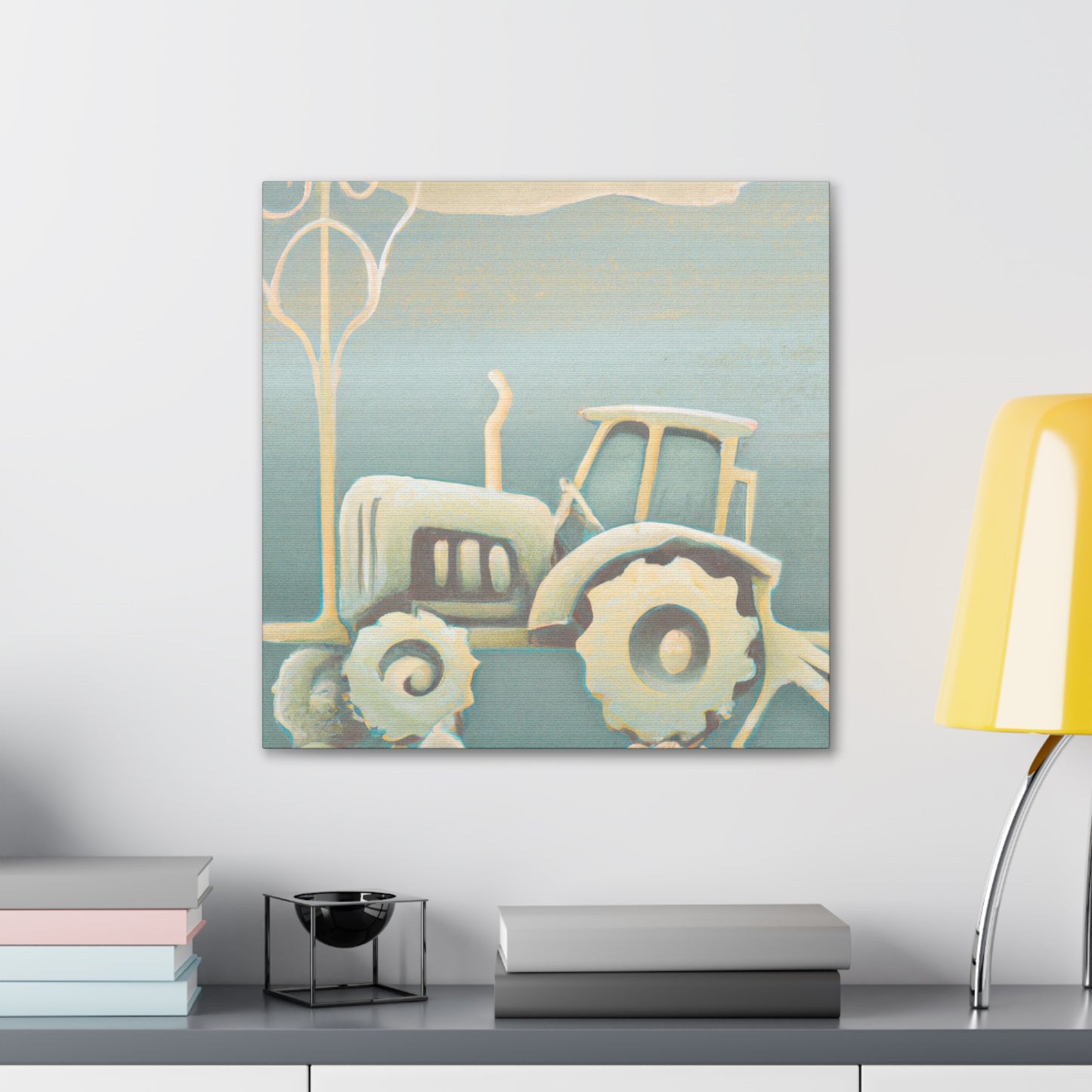 "Tractor of Industry" - Canvas