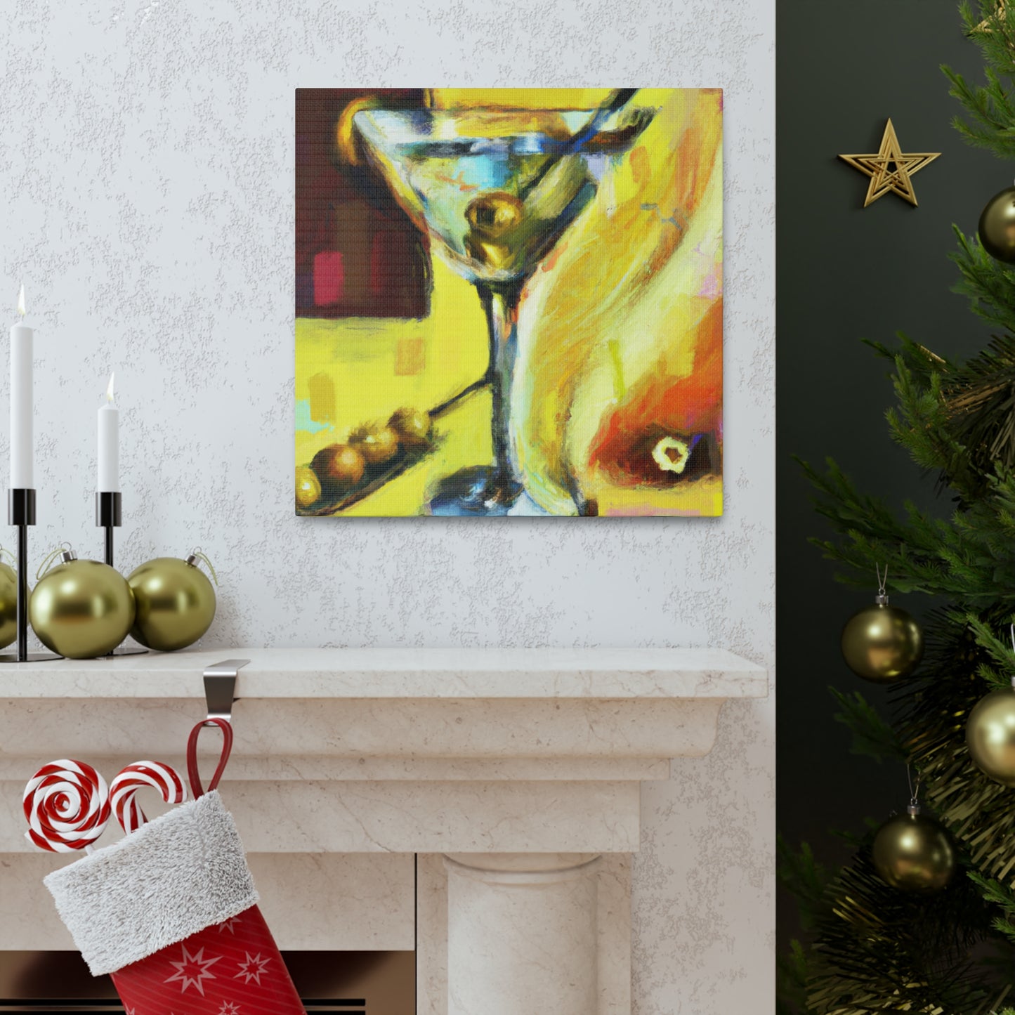 Martini: Impressionist Dream - Canvas