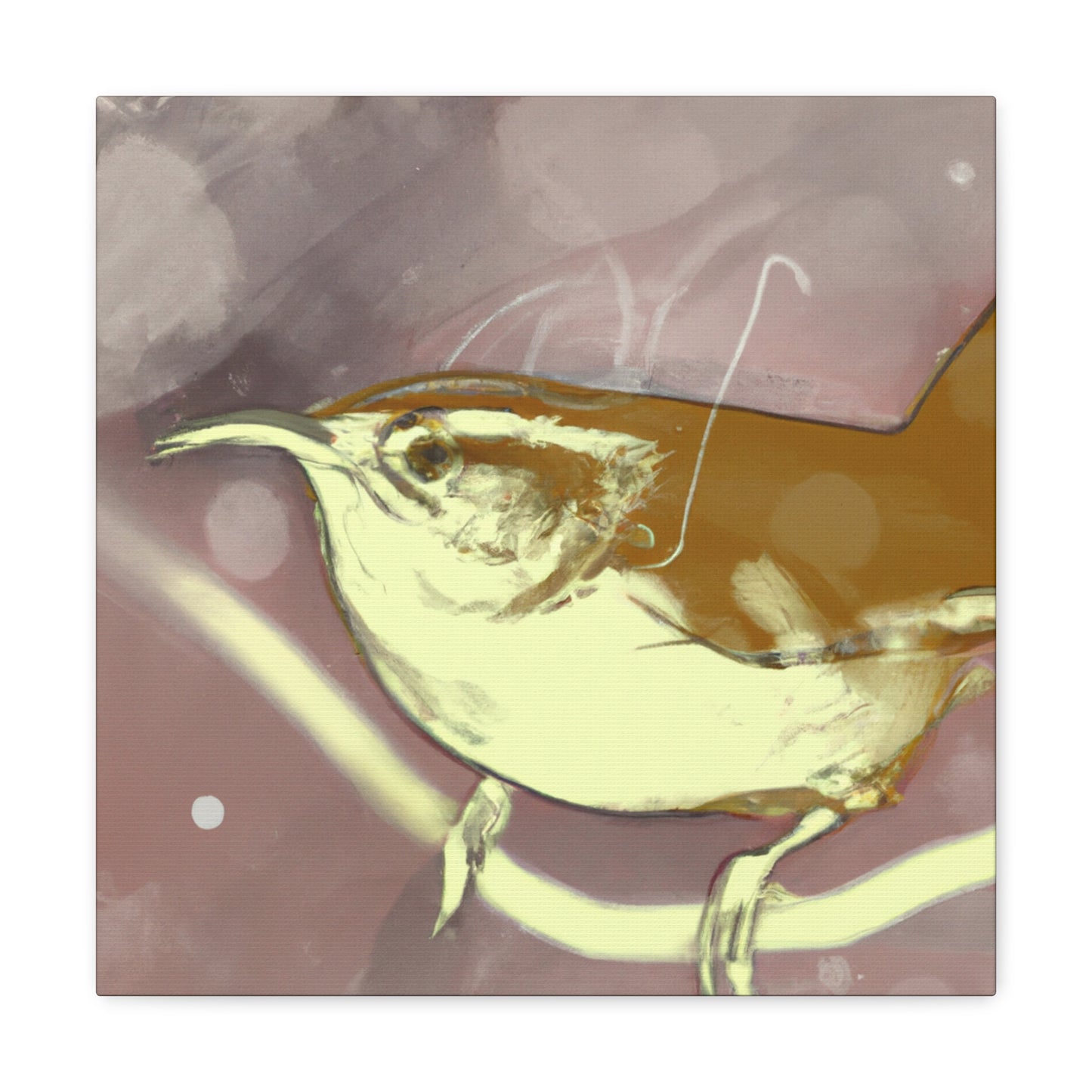 Glorious Carolina Wren - Canvas