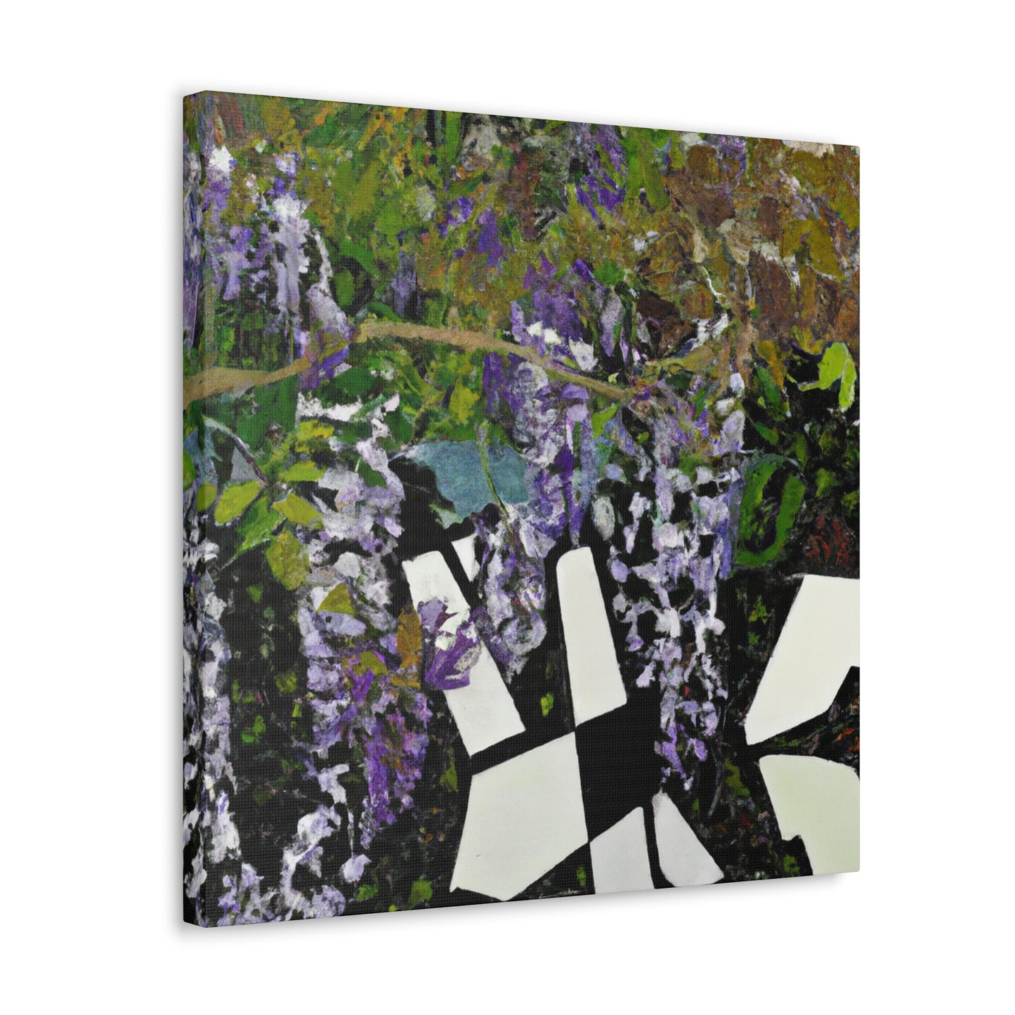 "Wisteria in Bloom" - Canvas