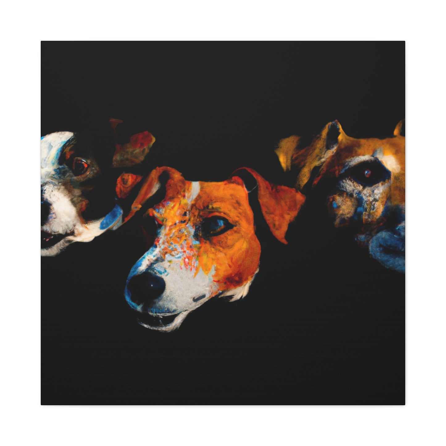 Life with Jack Russell - Canvas