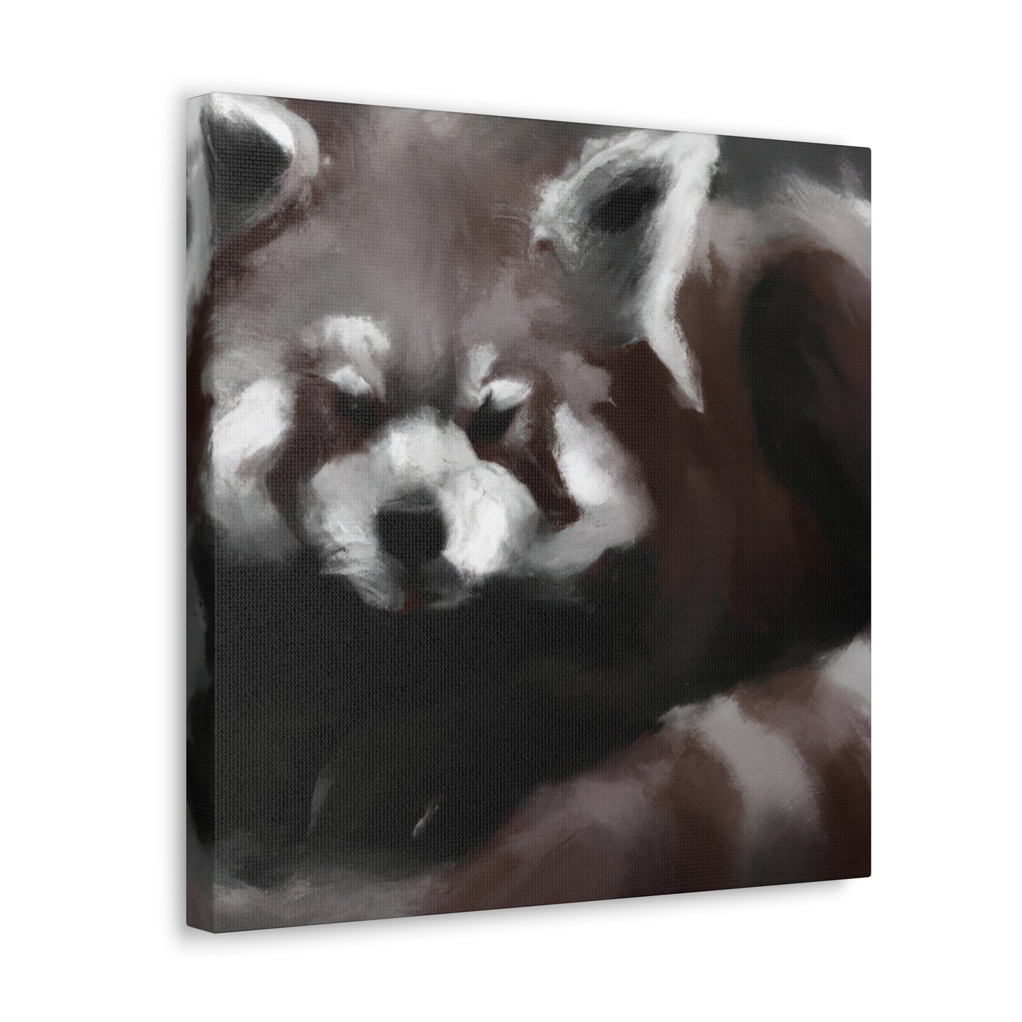 Red Panda Splendor - Canvas