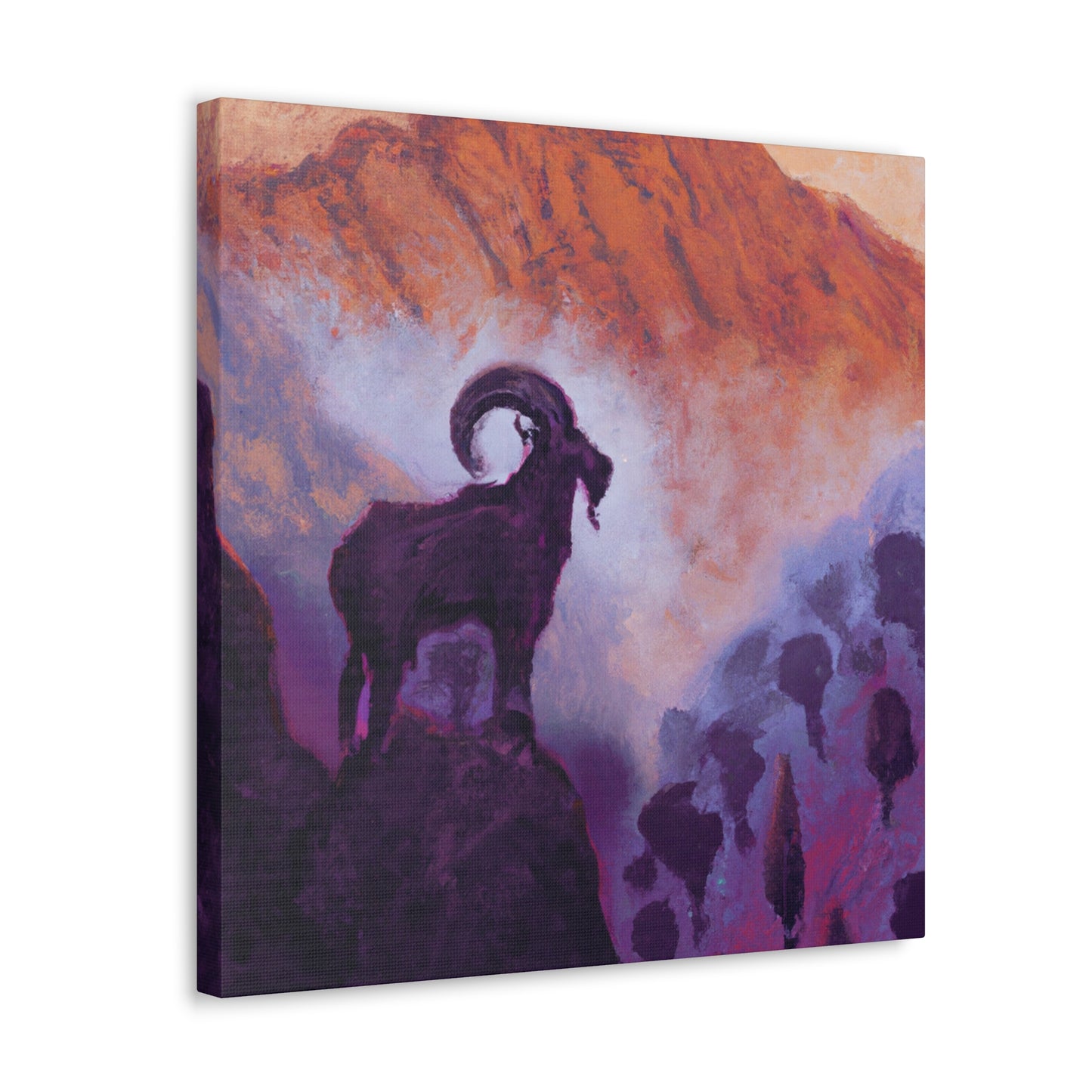 The Bighorn Regard - Canvas