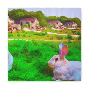 Rabbit in a Wilderness - Canvas