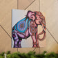 "Elephant in Moonlight Dreaming" - Canvas