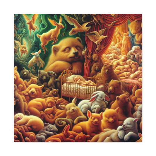 Dreaming Wildlife Wonderland - Canvas