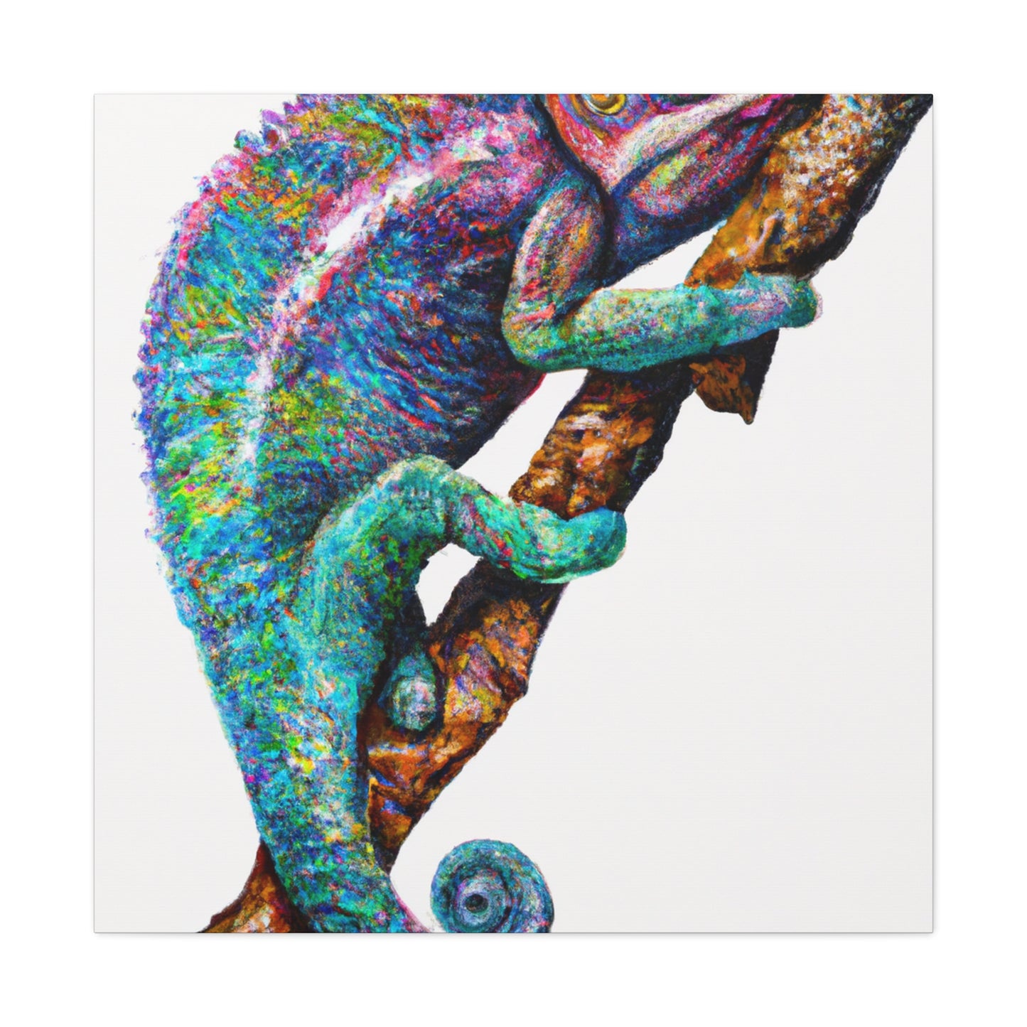 Veiled Chameleon Glint - Canvas