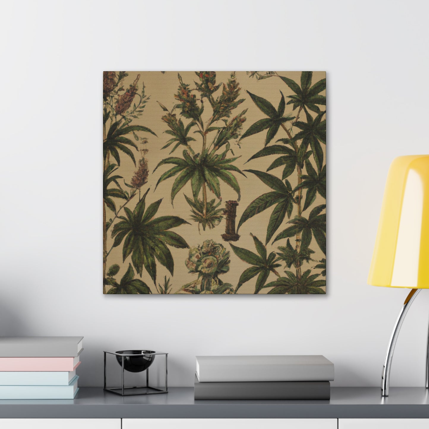 "Cannabis Sativa Blooms" - Canvas