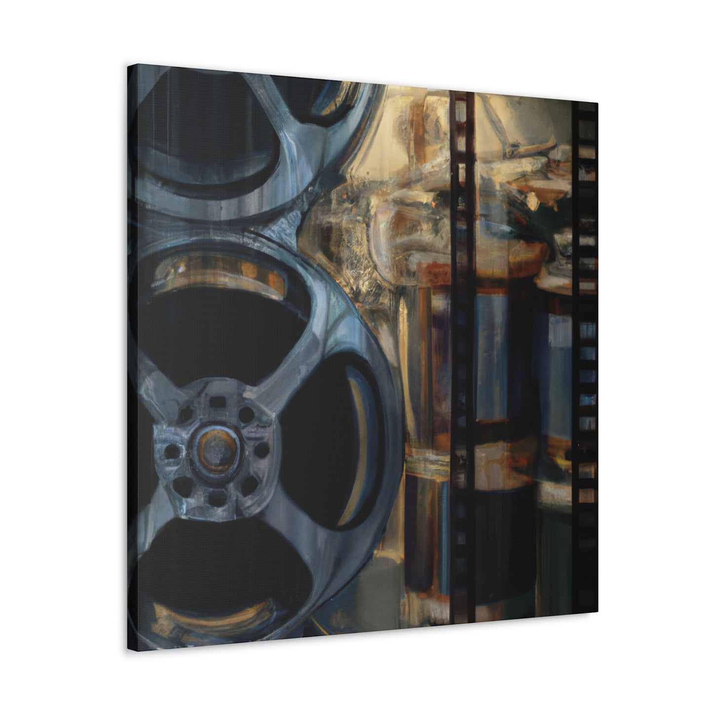 "Cinematic Movie Reel" - Canvas