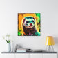 Ferret in Wonderland. - Canvas