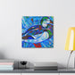 "Mallard on Reflection Pond" - Canvas