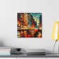 Vibrant Urban Stages - Canvas