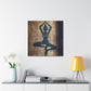 Yoga in Art Deco - Canvas