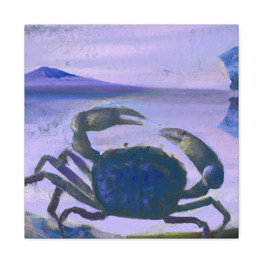 "Crab In Outer Space" - Canvas