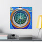 "Compass and Impressionism" - Canvas