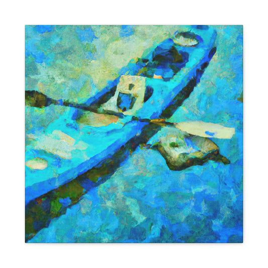 Kayaking the Open Waters - Canvas