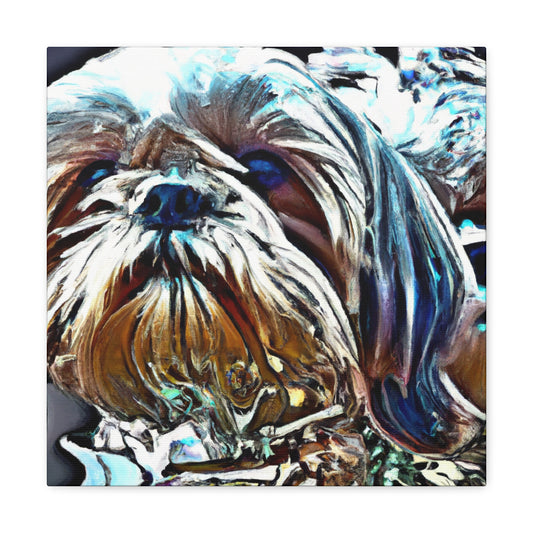 "Shih Tzu's Dreamscape" - Canvas