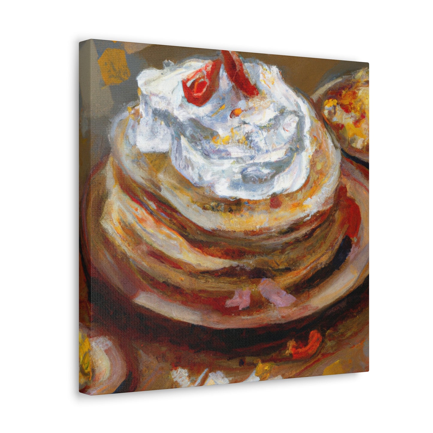 "Pancakes in Impressionism" - Canvas