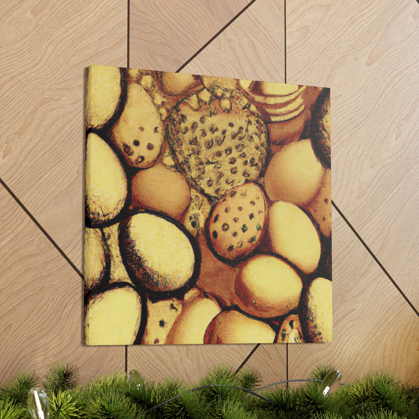 Gilded Easter Egg Feast - Canvas