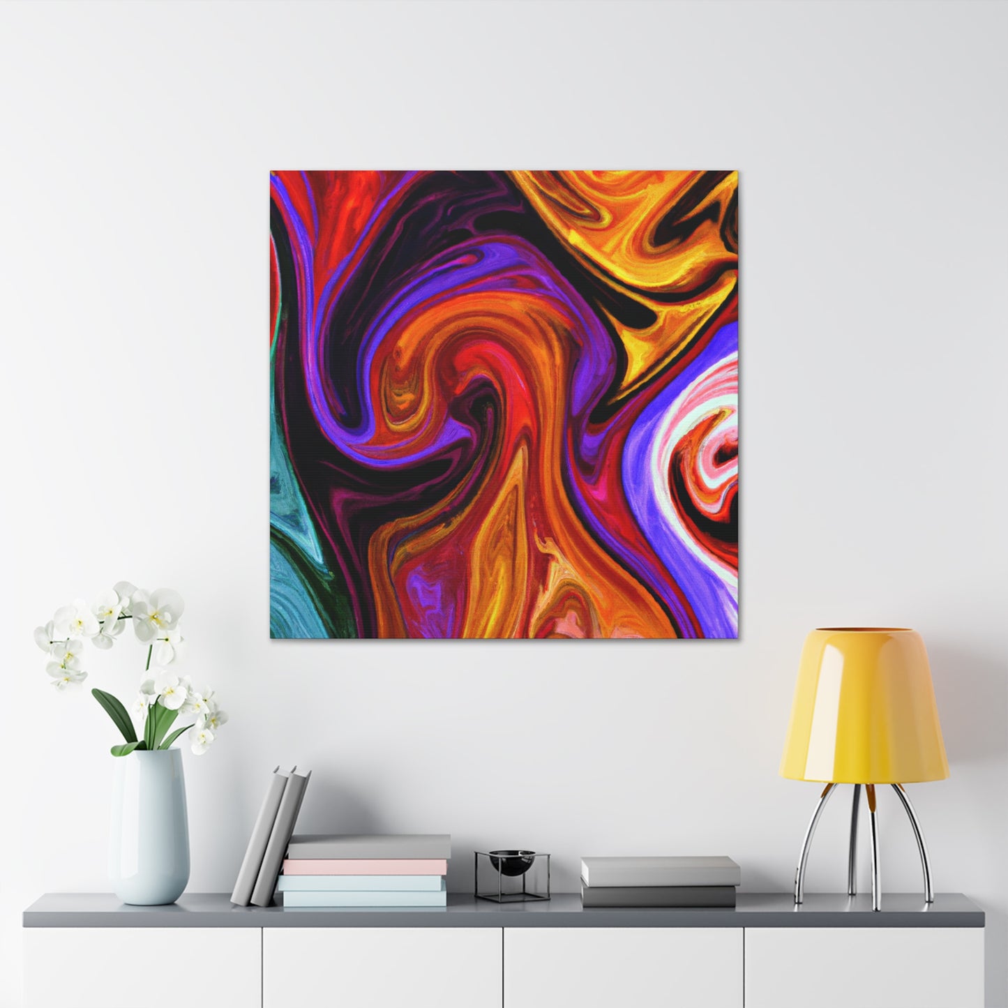 Radiantly Radiant Aura - Canvas