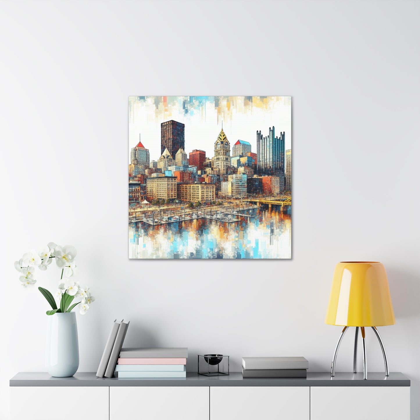 Steel City Sunrise Dream - Canvas