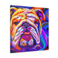 Bulldog in a Dream - Canvas