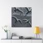 Sea Birds in Flight - Canvas